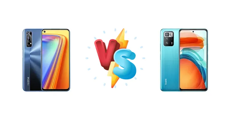 Realme 7 vs Xiaomi Redmi Note 10 Pro (China)