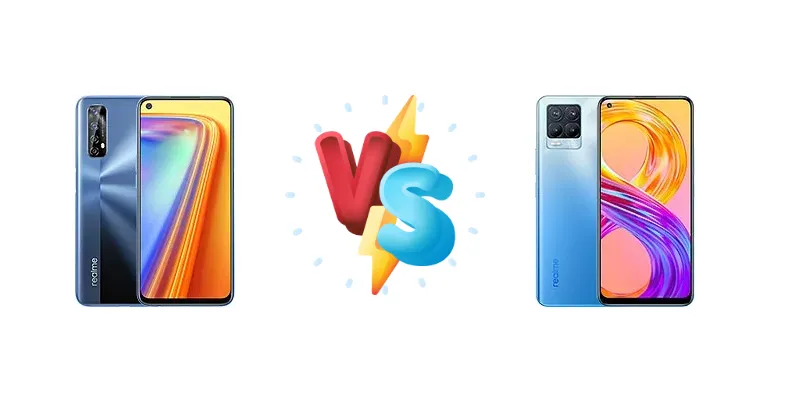 Realme 7 vs Realme 8 Pro