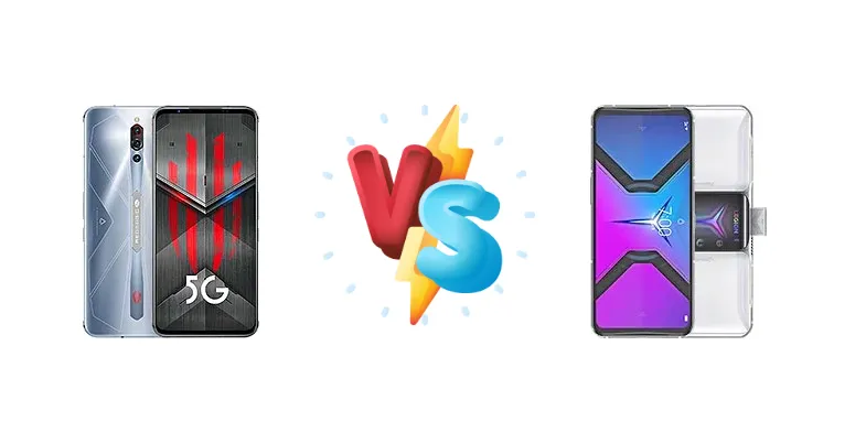 Gaming Powerhouses Compared: ZTE nubia RedMagic 5S vs Lenovo Legion Duel 2