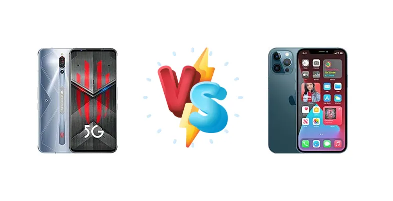 Gaming Power vs. Ecosystem Lock-In: ZTE nubia RedMagic 5S vs. Apple iPhone 12 Pro Max