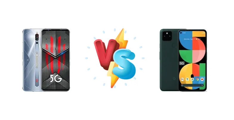 Gaming Power vs. All-Day Battery: ZTE nubia RedMagic 5S vs. Google Pixel 5a 5G