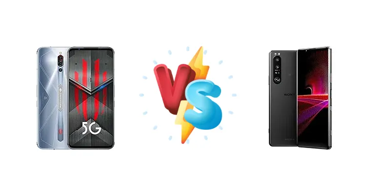 Gaming Power vs. Cinematic Excellence: ZTE nubia RedMagic 5S vs. Sony Xperia 1 III