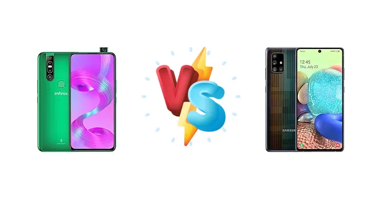 Snapdragon vs. Helio: Infinix S5 Pro (48+40) vs. Samsung Galaxy A71 5G UW - A Deep Dive