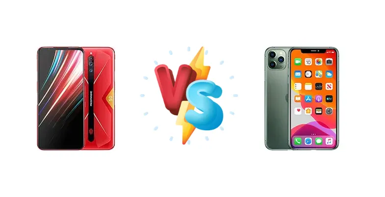 Gaming Power vs. Polished Ecosystem: ZTE nubia RedMagic 5G vs. Apple iPhone 11 Pro Max