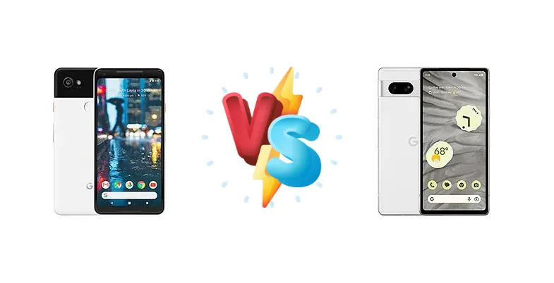 Pixel 2 XL vs 7a: Which Google Phone Reigns?