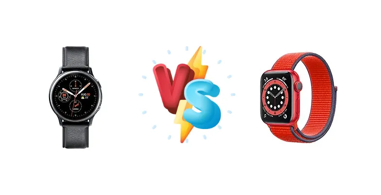 Samsung Galaxy Watch Active2 vs Apple Watch Series 6 Aluminum