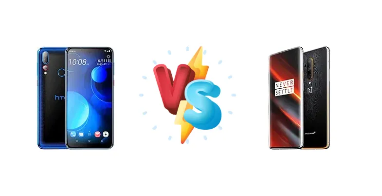 HTC Desire 19+ vs OnePlus 7T Pro 5G McLaren
