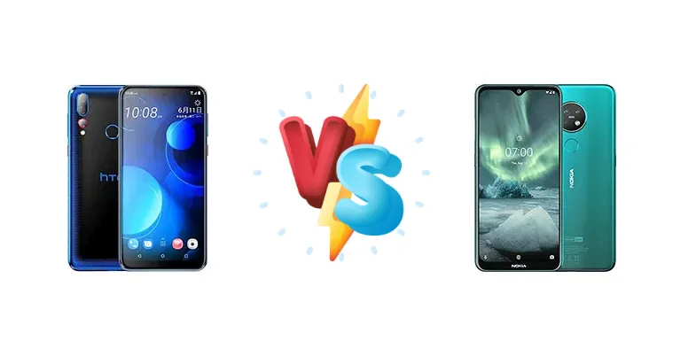 HTC Desire 19+ vs Nokia 7.2