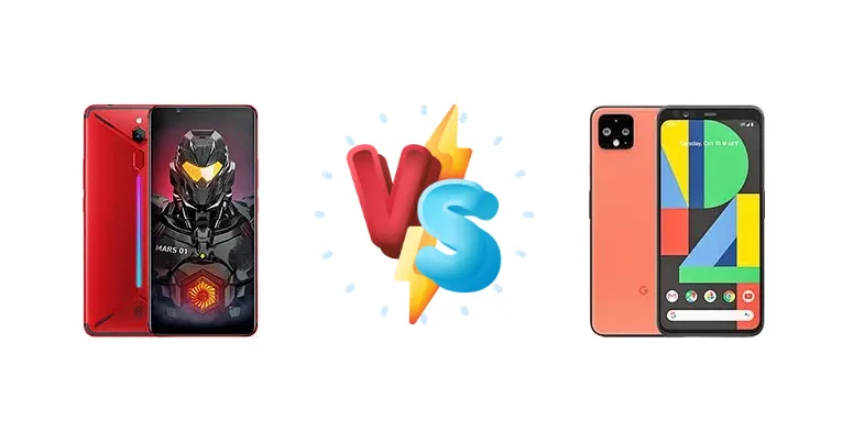 Gaming Power vs. Google AI: ZTE nubia RedMagic Mars vs. Google Pixel 4 XL