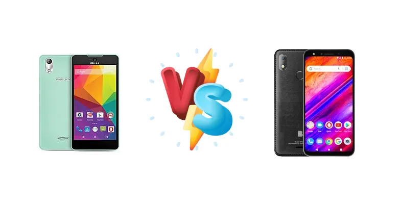 BLU Studio C 5 + 5 LTE vs BLU Vivo X5