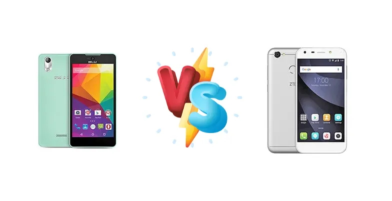 BLU Studio C 5 + 5 LTE vs ZTE Blade A6