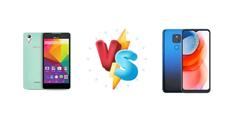 BLU Studio C 5 + 5 vs Motorola Moto G Play (2021)