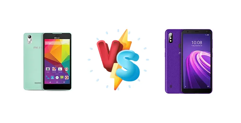 BLU Studio C 5 + 5 vs ZTE Blade A3Y