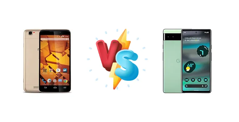 ZTE Boost Max+ vs Google Pixel 6a