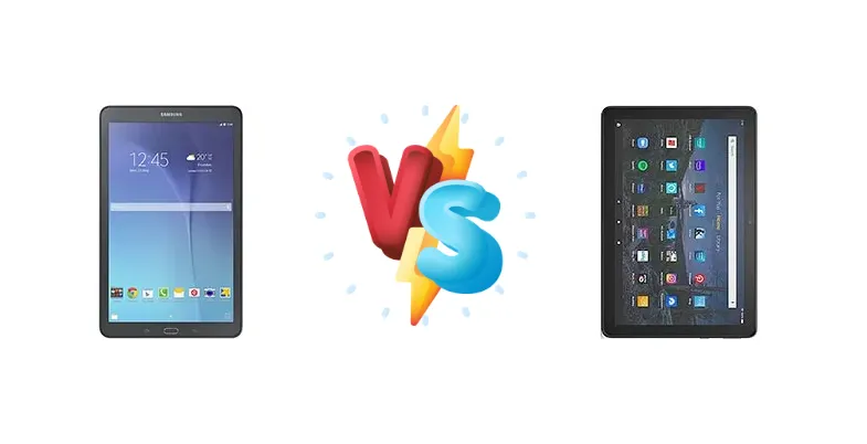 Samsung Galaxy Tab E 9.6 vs Amazon Fire HD 10 Plus (2021)