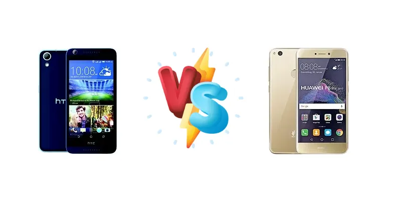 HTC Desire 626G+ vs Huawei P8 Lite (2017)