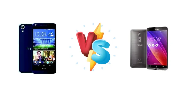 HTC Desire 626G+ vs Asus Zenfone 2 ZE551ML