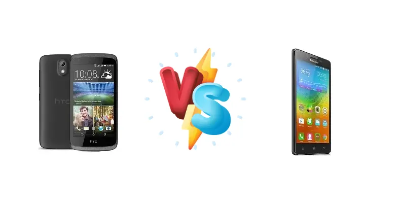 HTC Desire 526G+ dual sim vs Lenovo A6000 Plus