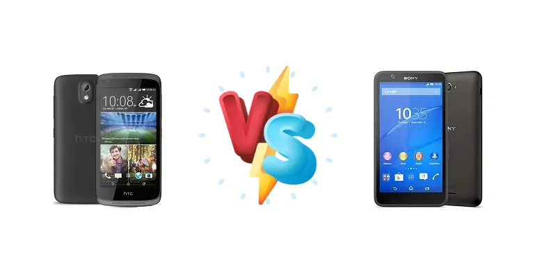 HTC Desire 526G+ dual sim vs Sony Xperia E4 Dual