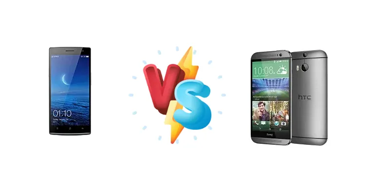 Oppo Find 7a (2014) vs HTC One M8s