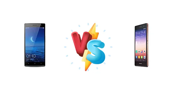 Oppo Find 7a (2014) vs Huawei Ascend P7 Sapphire Edition