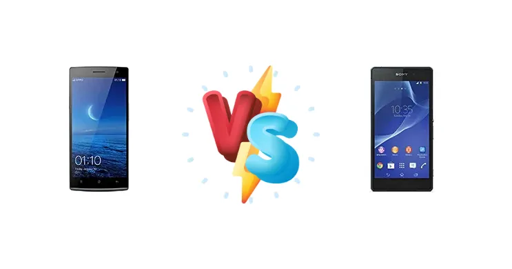 Oppo Find 7 (2014) vs Sony Xperia Z2a