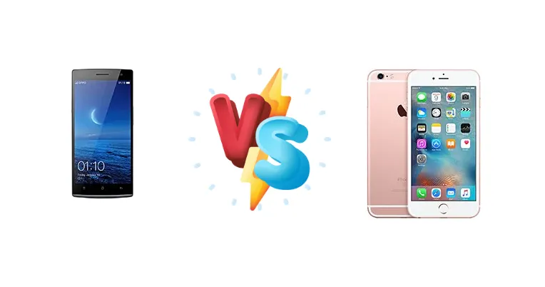 Oppo Find 7 (2014) vs Apple iPhone 6s Plus