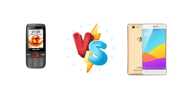 Celkon C67+ vs Gionee F103 Pro