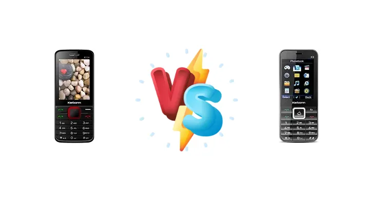 Karbonn K11+ vs Karbonn K9 Jumbo