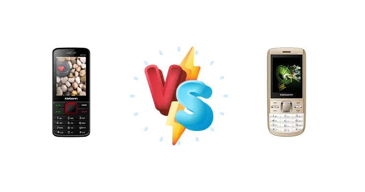 Karbonn K11+ vs Karbonn K102+ Flair