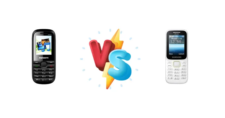 Karbonn K101+ Media Champ vs Samsung Guru Music 2