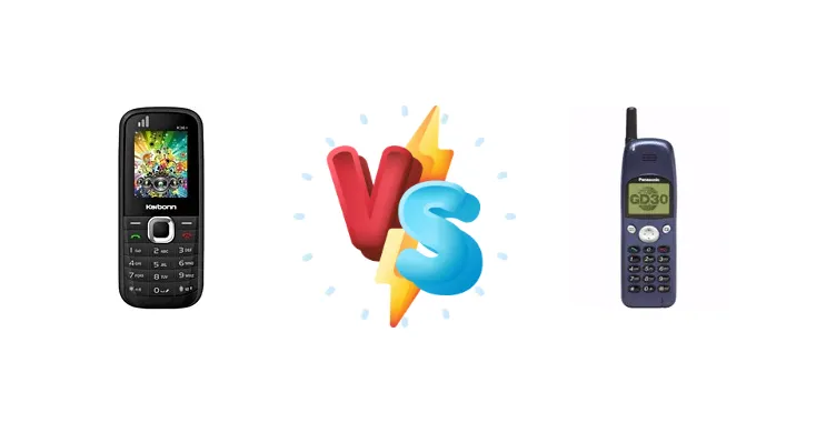 Karbonn K36+ Jumbo Mini vs Panasonic GD30