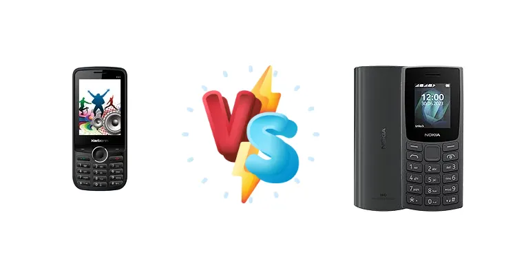 Karbonn K4+ Titan vs Nokia 105 4G 2nd Edition