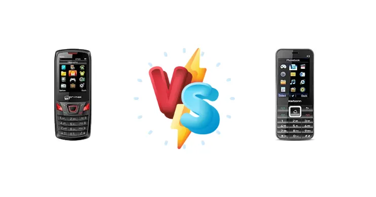 Micromax X234+ vs Karbonn K9 Jumbo