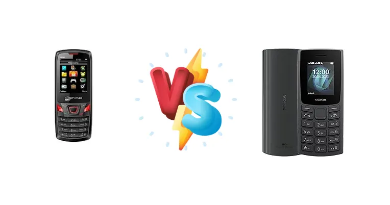 Micromax X234+ vs Nokia 105 4G 2nd Edition