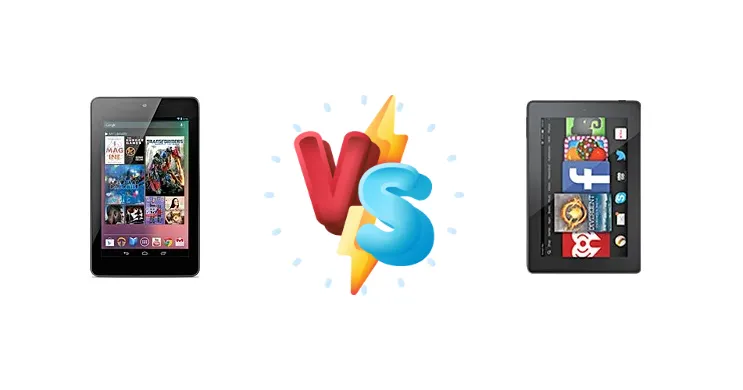 Asus Google Nexus 7 vs Amazon Fire HD 7