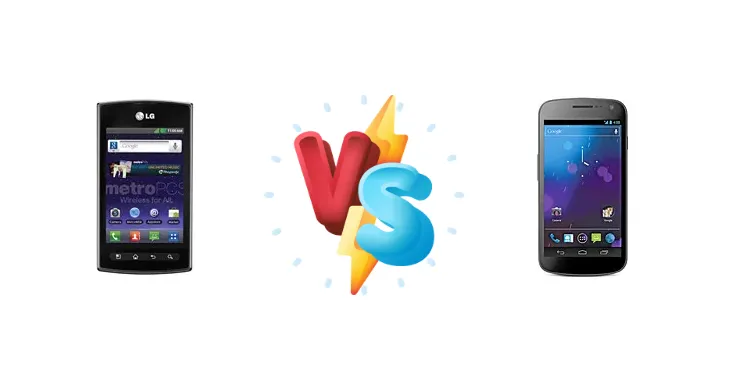 LG Optimus M+ MS695 vs Samsung Galaxy Nexus I9250M