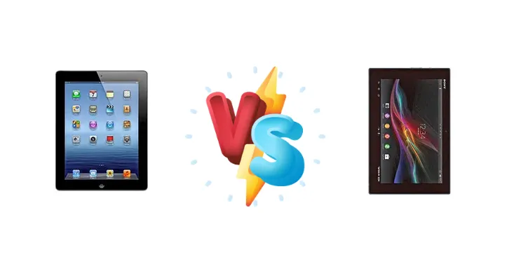 Apple iPad 3 Wi-Fi + Cellular vs Sony Xperia Tablet Z LTE