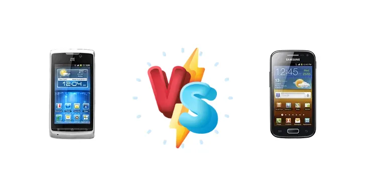 ZTE Blade II V880+ vs Samsung Galaxy Ace 2 I8160