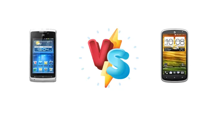 ZTE Blade II V880+ vs HTC One VX