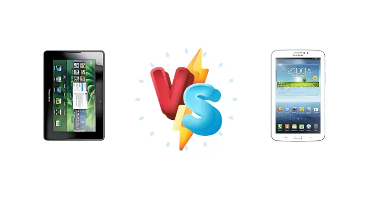 BlackBerry 4G Playbook HSPA+ vs Samsung Galaxy Tab 3 7.0