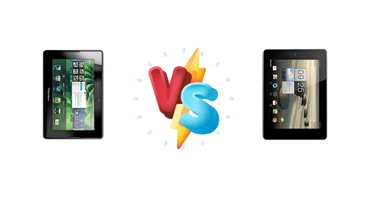 BlackBerry 4G Playbook HSPA+ vs Acer Iconia Tab A1-811