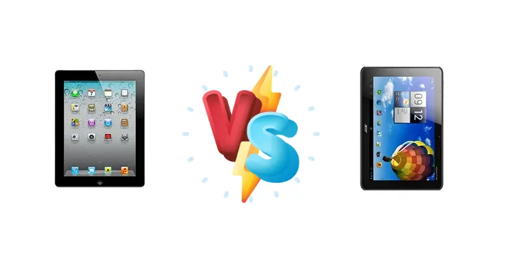 Apple iPad 2 Wi-Fi + 3G vs Acer Iconia Tab A510