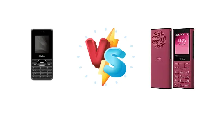 Haier M320+ vs Nokia 130 Music