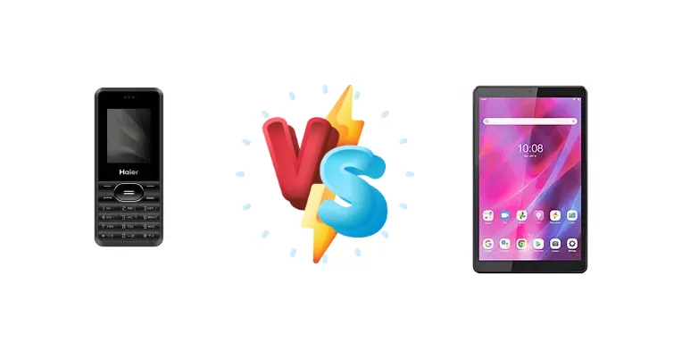 Haier M320+ vs Lenovo Tab M8 (3rd Gen)