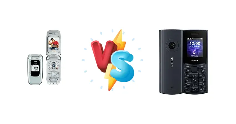 Bird V5518+ vs Nokia 110 4G 2nd Edition