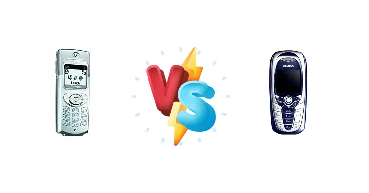 Philips Xenium 9@9 ++ vs Siemens C65