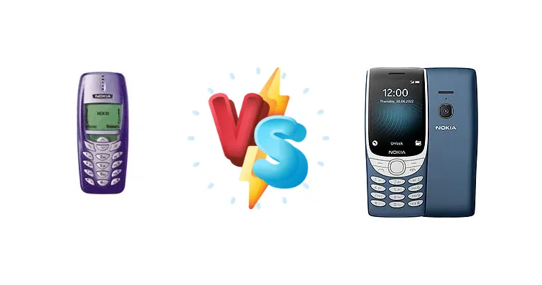 Nokia 3350 vs Nokia 8210 4G