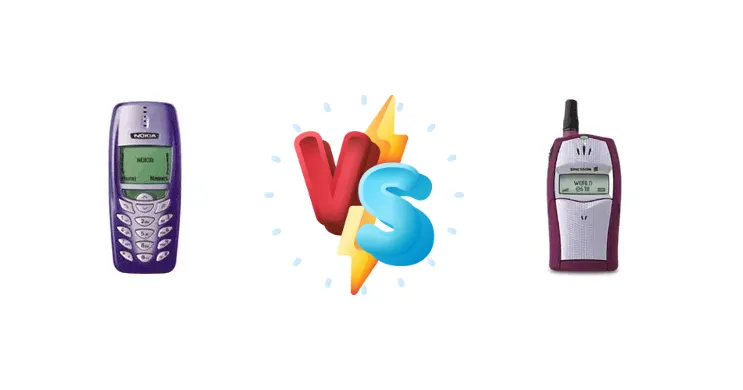 Nokia 3350 vs Ericsson T20e