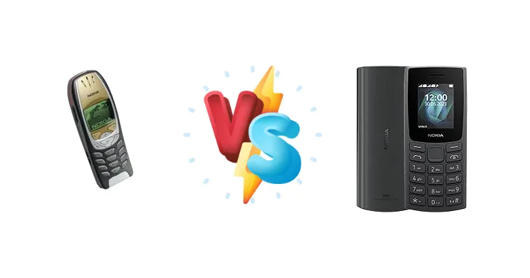 Nokia 6310 vs Nokia 105 4G 2nd Edition